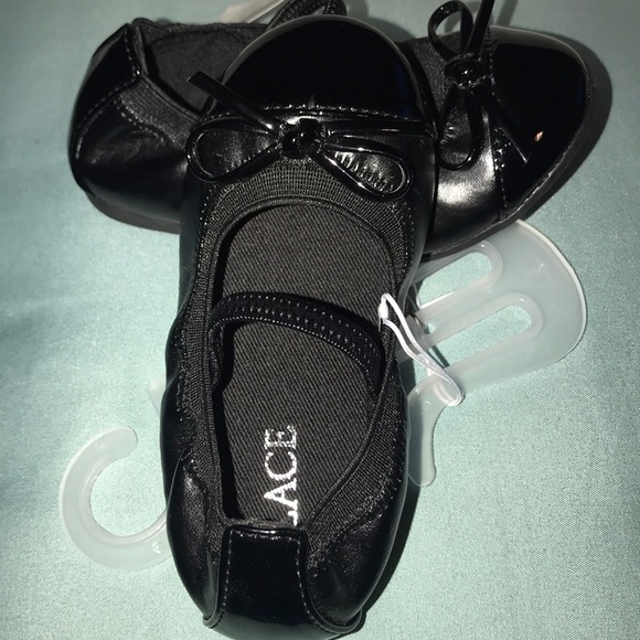 NWT Black Patent Girls Dress Shoes - Picture 6 of 6